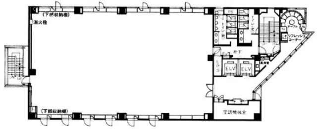 赤坂SHASTA・EAST401 間取り図