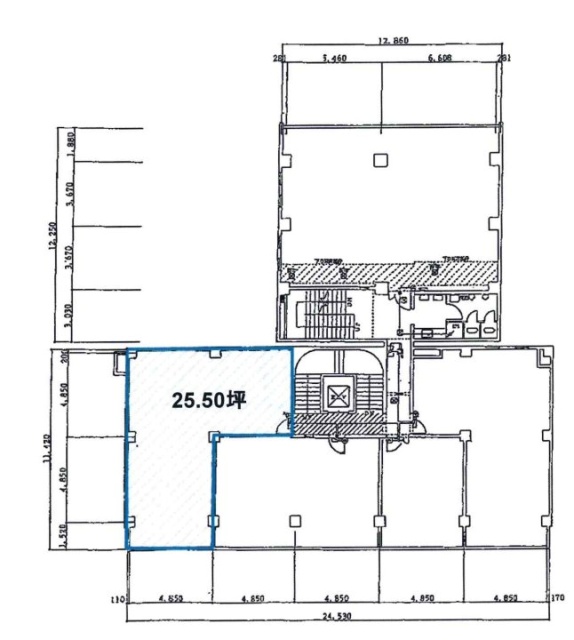 豊川ビル本館3F 間取り図