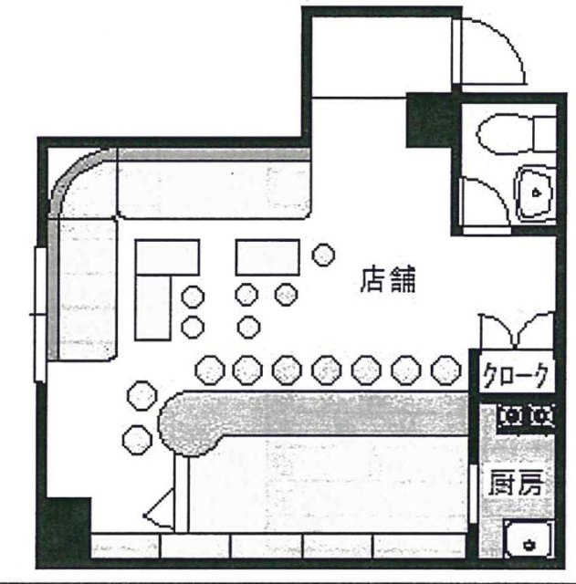 ライオンビル302 間取り図