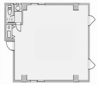 荒川ビル401 間取り図