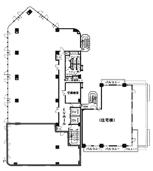 恵比寿MFビル7F 間取り図