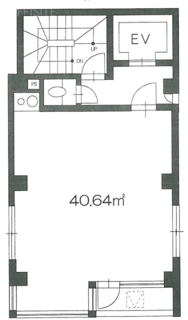 ウィスク三崎町2F 間取り図