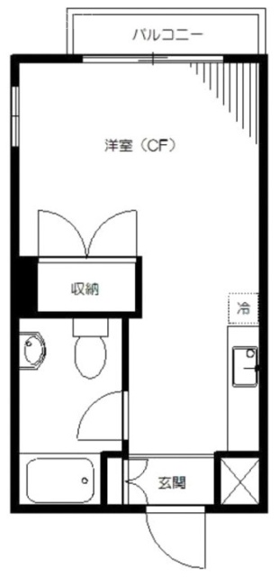 第2戸部マンション201 間取り図
