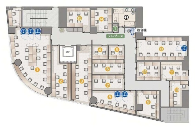 NOW/HERE新宿四谷3011 間取り図