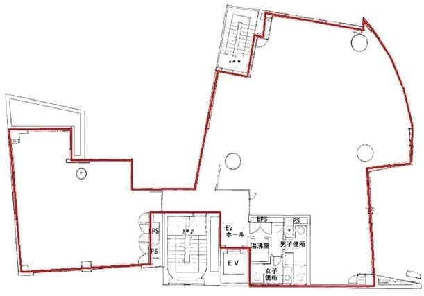 戸浪大森ビル2F 間取り図