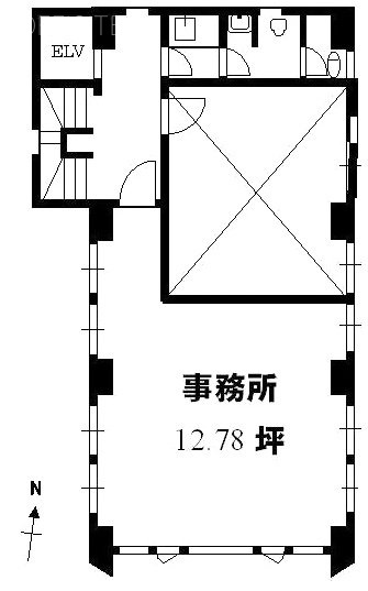 山本ビル301 間取り図