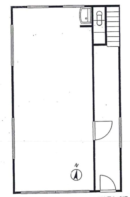 アラキビル1F 間取り図