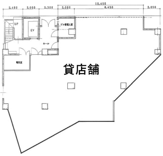 エスペランサ24ビル1F 間取り図