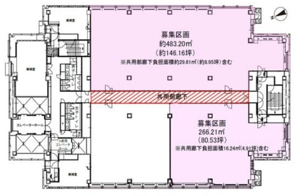 キャロットタワー17F 間取り図