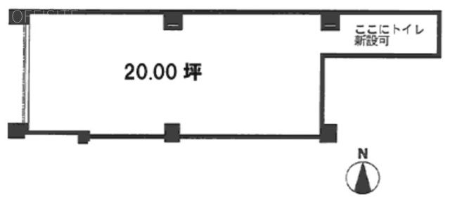 ジェイスクエア世田谷102 間取り図