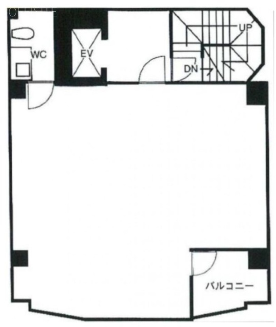 三経25ビル6F 間取り図