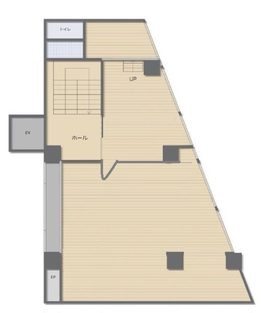 グランロペⅢ2F 間取り図