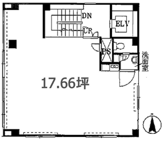 桝屋酒店ビル3F 間取り図