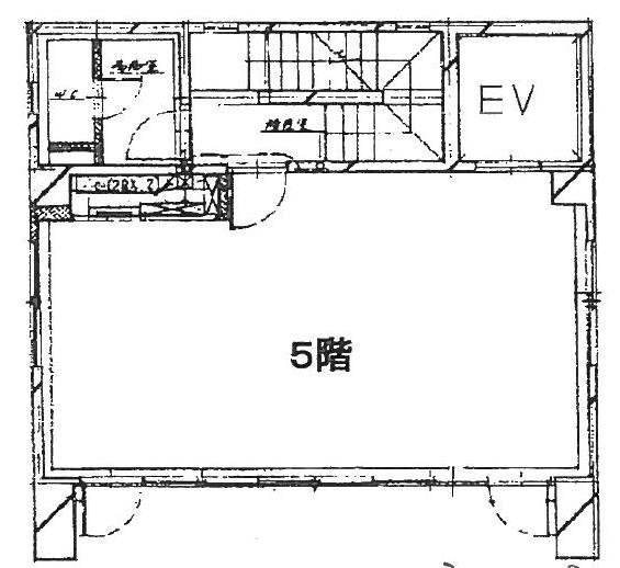 BR品川Ⅱビル5F 間取り図