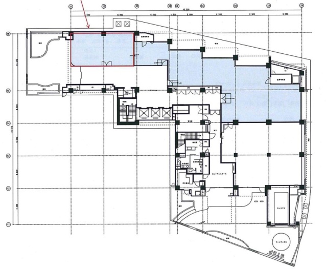 虎ノ門4丁目MTビル1F 間取り図