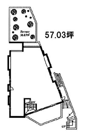 代官山Ⅳビル1F 間取り図