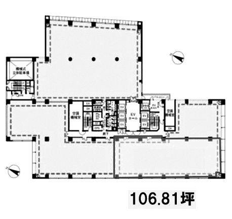 NBF日本橋室町センタービル601 間取り図