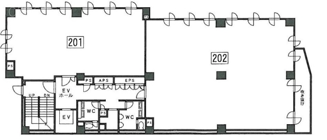 ヒューリック代官山ビル202 間取り図