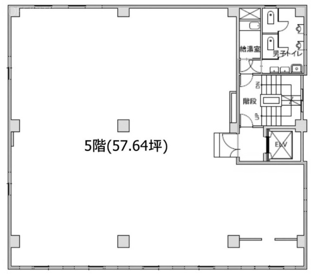 理工図書ビル5F 間取り図