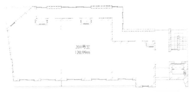 (仮)三澤ビル本館201 間取り図