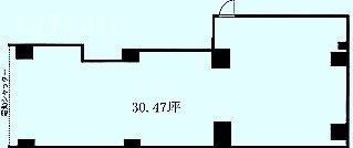 ハイシティ高田馬場ビル1F 間取り図