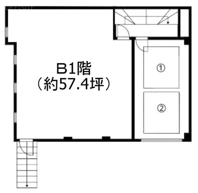 ウィンド下馬B1F 間取り図