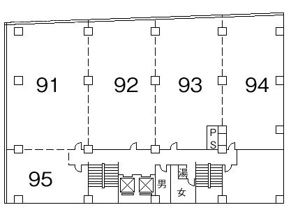 東洋ビルディング95 間取り図