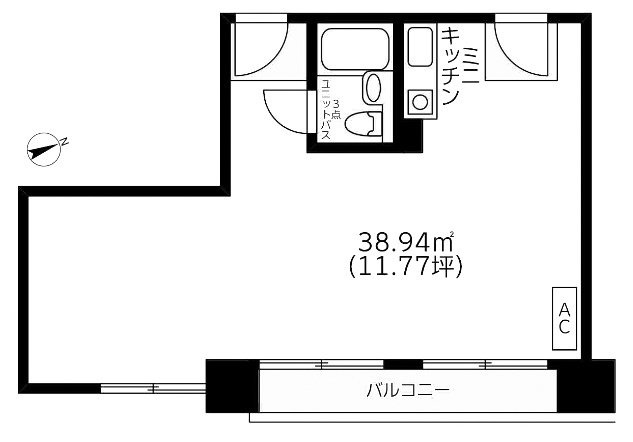 コトー駿河台9F 間取り図