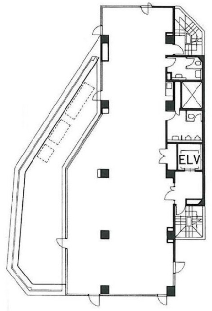 川上ビル4F 間取り図