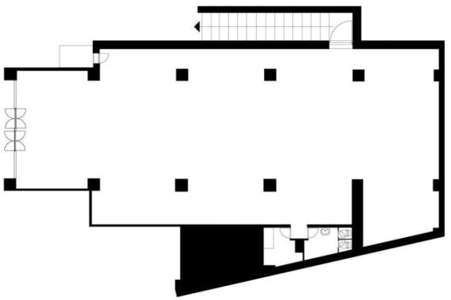 三島ビル1F 間取り図