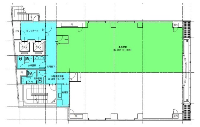 風月堂本店ビルB 間取り図