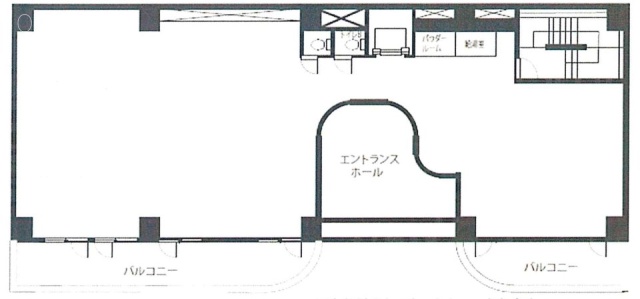 白金ビルA 間取り図