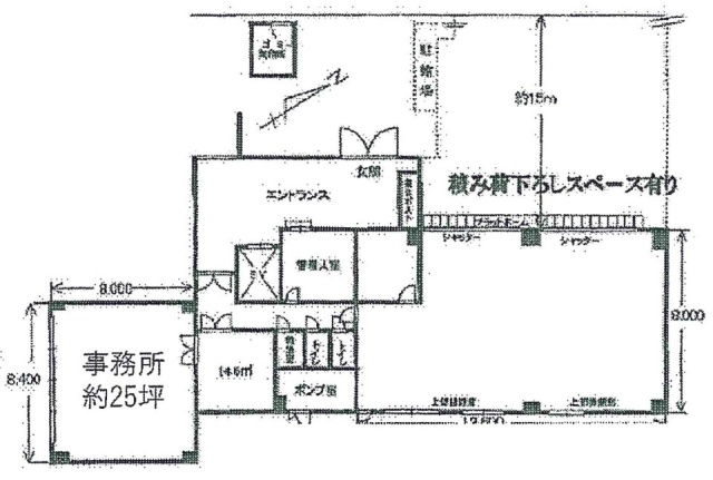 パークサイド多摩川1F 間取り図