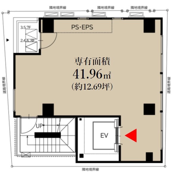 THE CITY 阿佐ヶ谷Ⅱ7F 間取り図