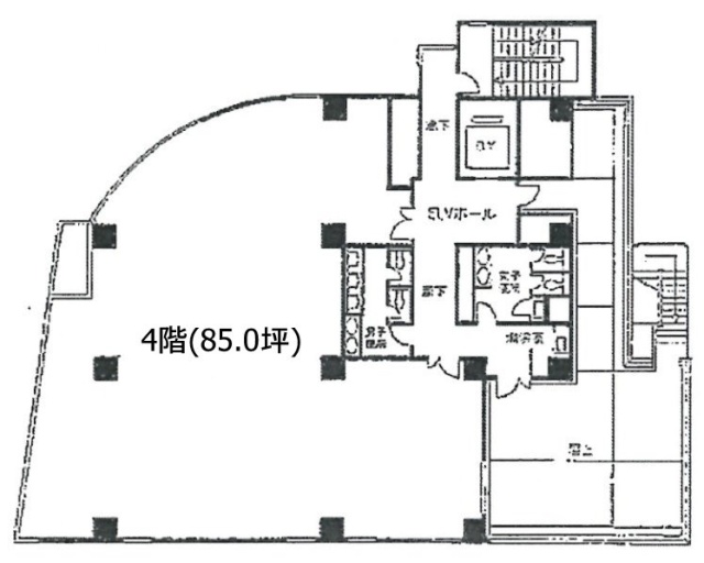 ATK千駄木ビル4F 間取り図