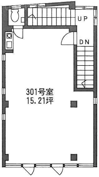 畔上セブンビル301 間取り図