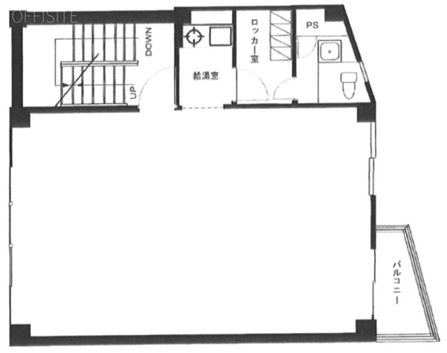 在間ビル3F 間取り図