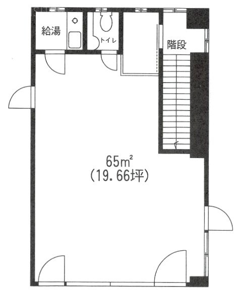 日高ビルB 間取り図