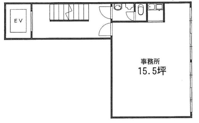 丸尾駐車場ビル2F 間取り図