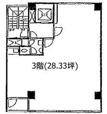 田島ビル3F 間取り図