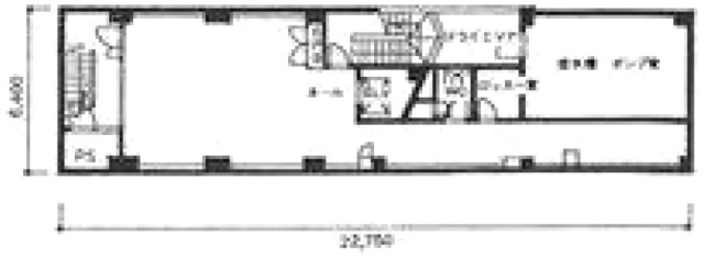 SEN四谷ビルB1F 間取り図