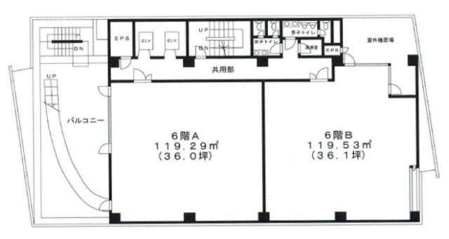 コアビルB 間取り図