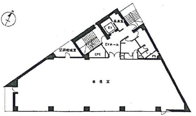 八王子橋捷(はちおうじはっしょう)ビル4F 間取り図