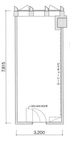 アイオス永田町(Aios永田町)504 間取り図