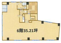 石田ビル6F 間取り図