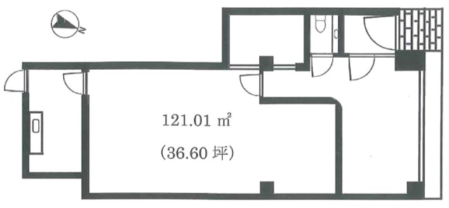 ヴィラロイヤル三番町101 間取り図