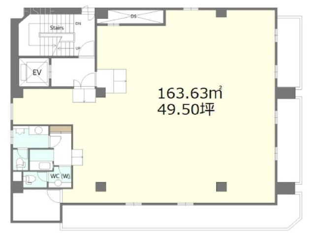 興産大森ビル5F 間取り図