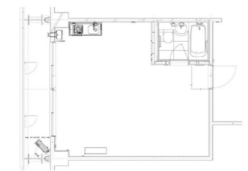 パークサイドハイツ202 間取り図
