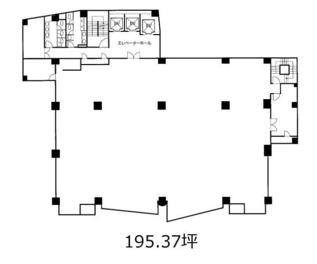 TOKYU REIT渋谷Rビル5F 間取り図