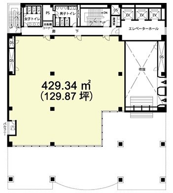 プライム新横浜ビル2F 間取り図